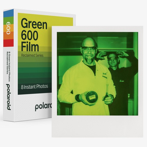 Pellicola polaroid green 600 - pellicola,