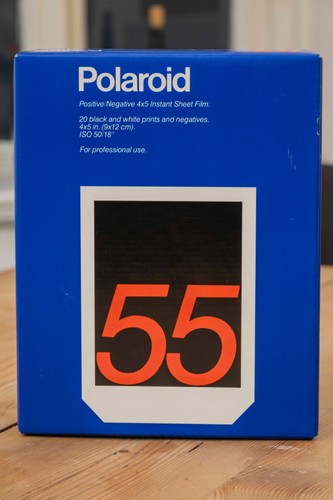 Pellicola polaroid 4x5 - 55, 4x5"