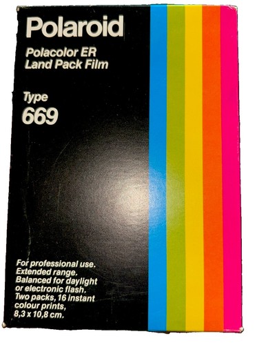Polaroid polacolor film - er,